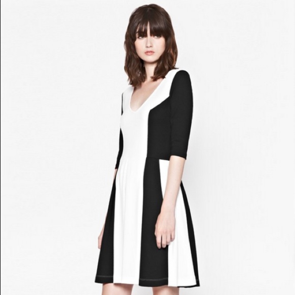 FRENCH CONNECTION FLARE DRESS